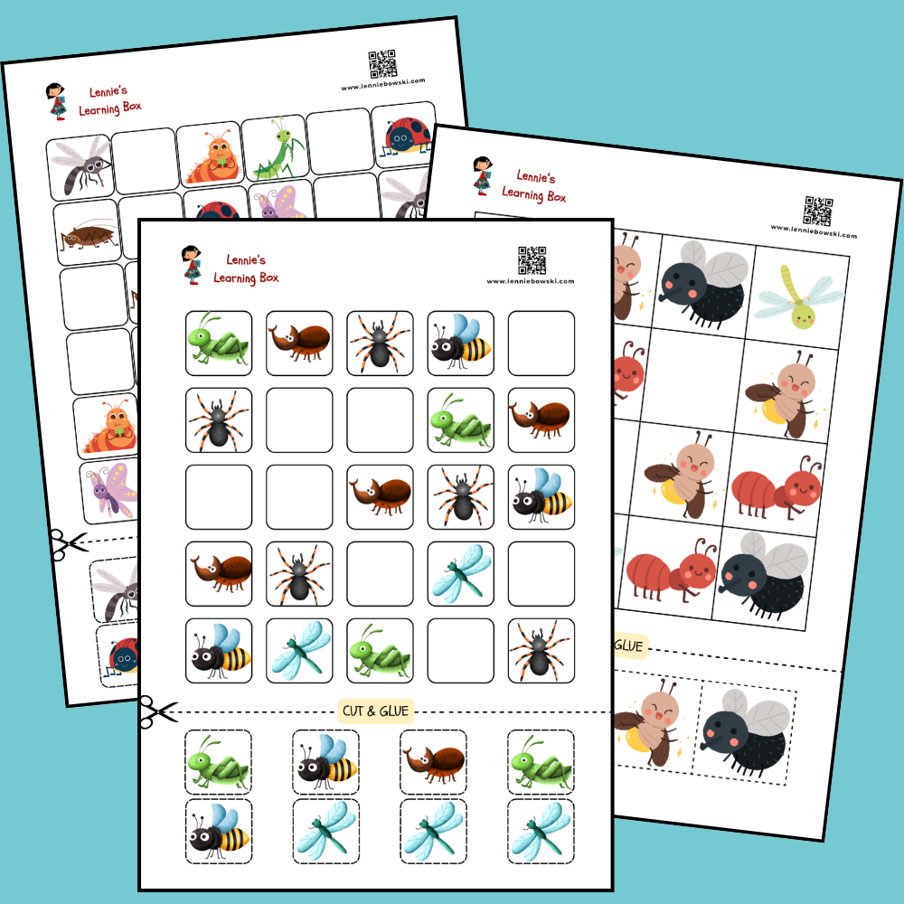 preview of insect sudoku game for kids