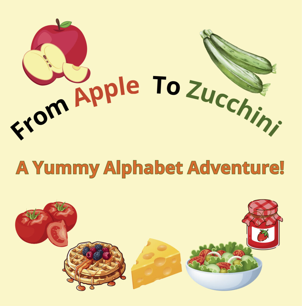 alphaber food book cover